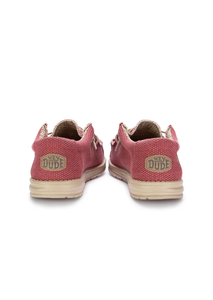 HEY DUDE | SCARPE BASSE WALLY BRAIDED ROSSO Soddisfazione Garantita