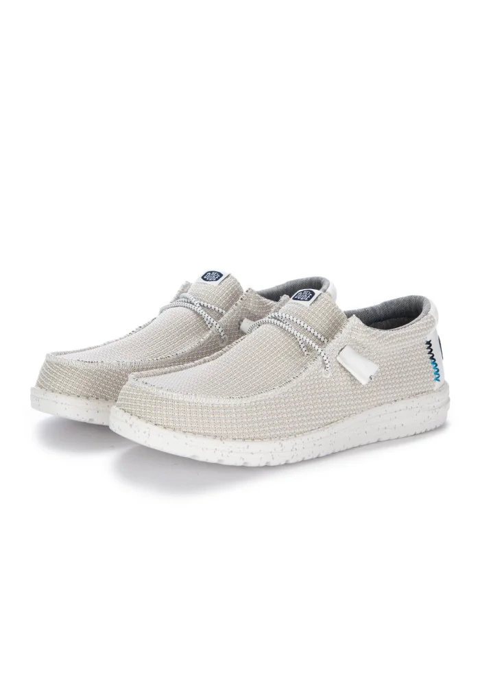 HEY DUDE | SCARPE BASSE WALLY SPORT MESH BIANCO Qualità Garantita