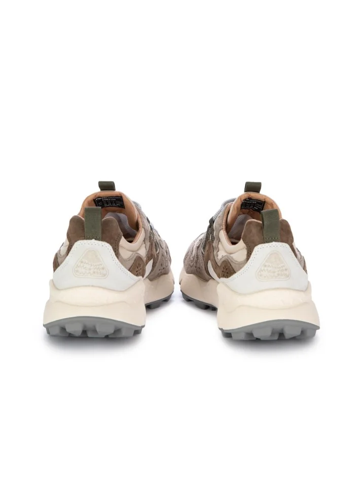 FLOWER MOUNTAIN | SNEAKERS YAMANO 3 BEIGE MARRONE Negozi Online