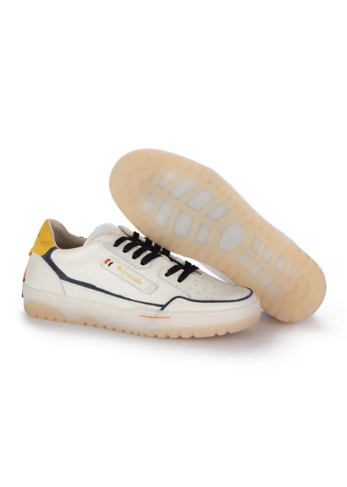 BARRACUDA | SNEAKERS EARVING BIANCO BLU GIALLO Shopping Online
