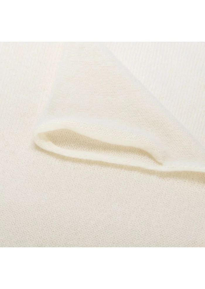 RIVIERA CASHMERE | SCALDACOLLO RASATO BIANCO PANNA Affare Del Giorno