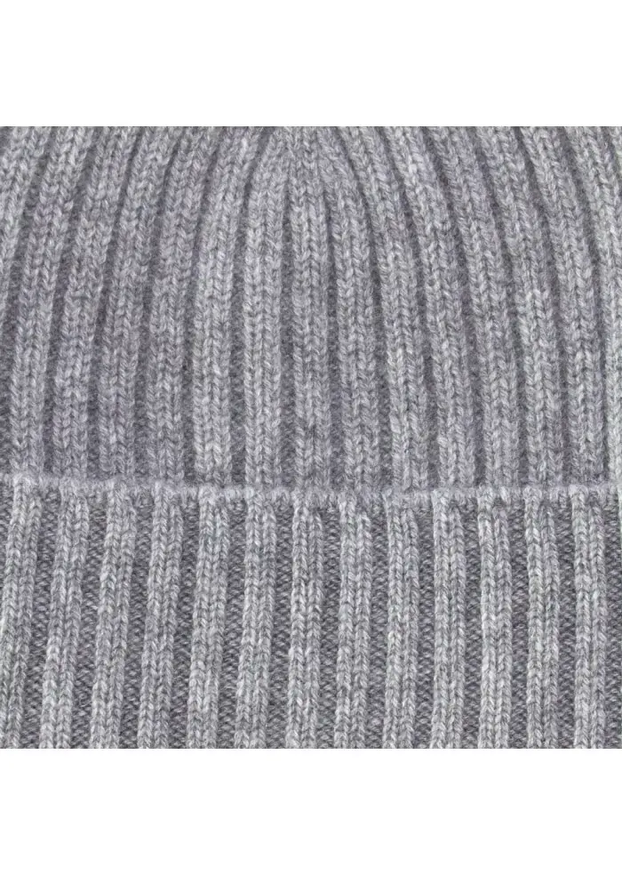 RIVIERA CASHMERE | BERETTO CASHMERE COSTE GRIGIO Sottocosto
