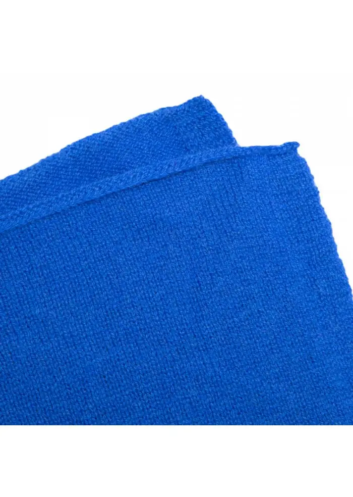 RIVIERA CASHMERE | SCIARPA RASATA CASHMERE BLU Convenienza