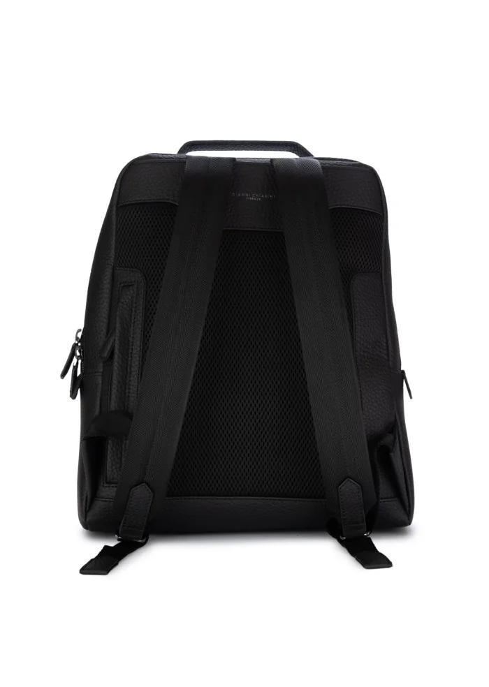 GIANNI CHIARINI | ZAINO PELLE MARTELLATA NERO Vendita Calda