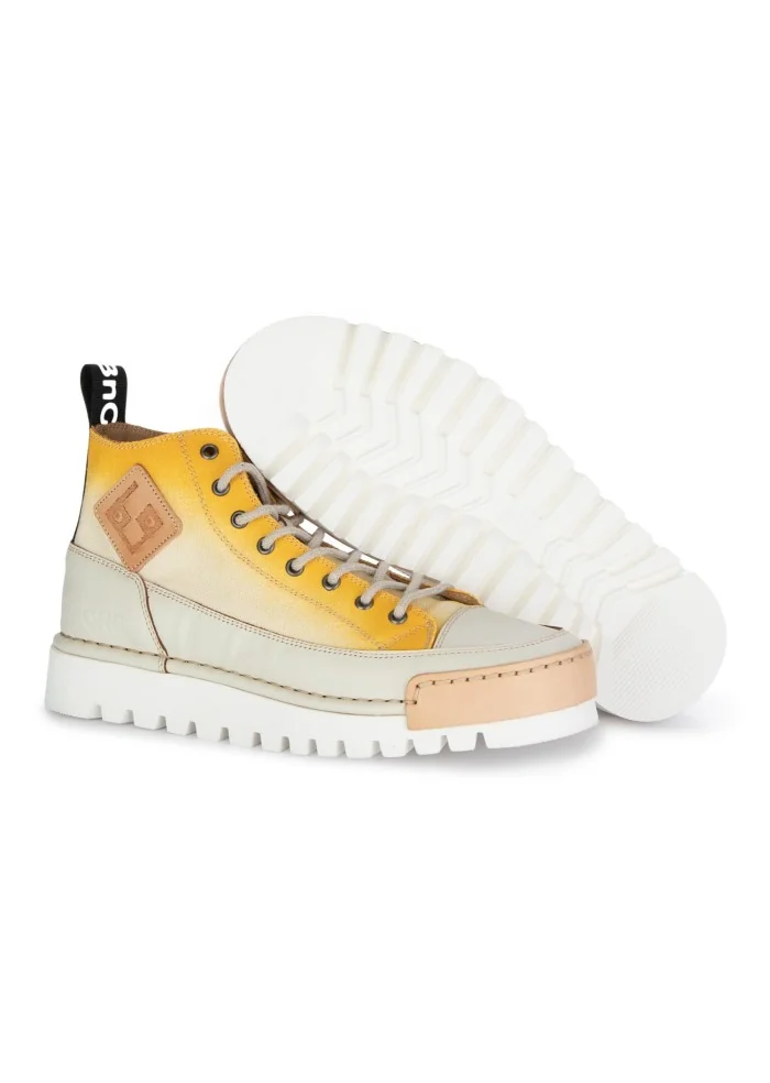BNG REAL SHOES | SNEAKERS LA SFUMATA GIALLO BIANCO In Linea