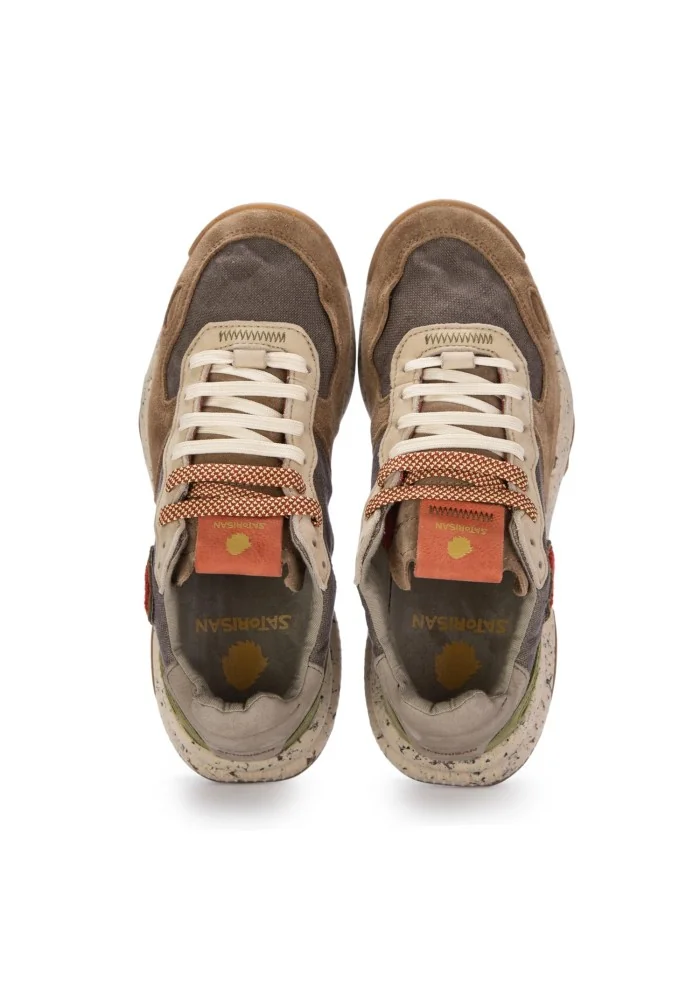 SATORISAN | SNEAKERS CHACRONA MARRONE Qualità