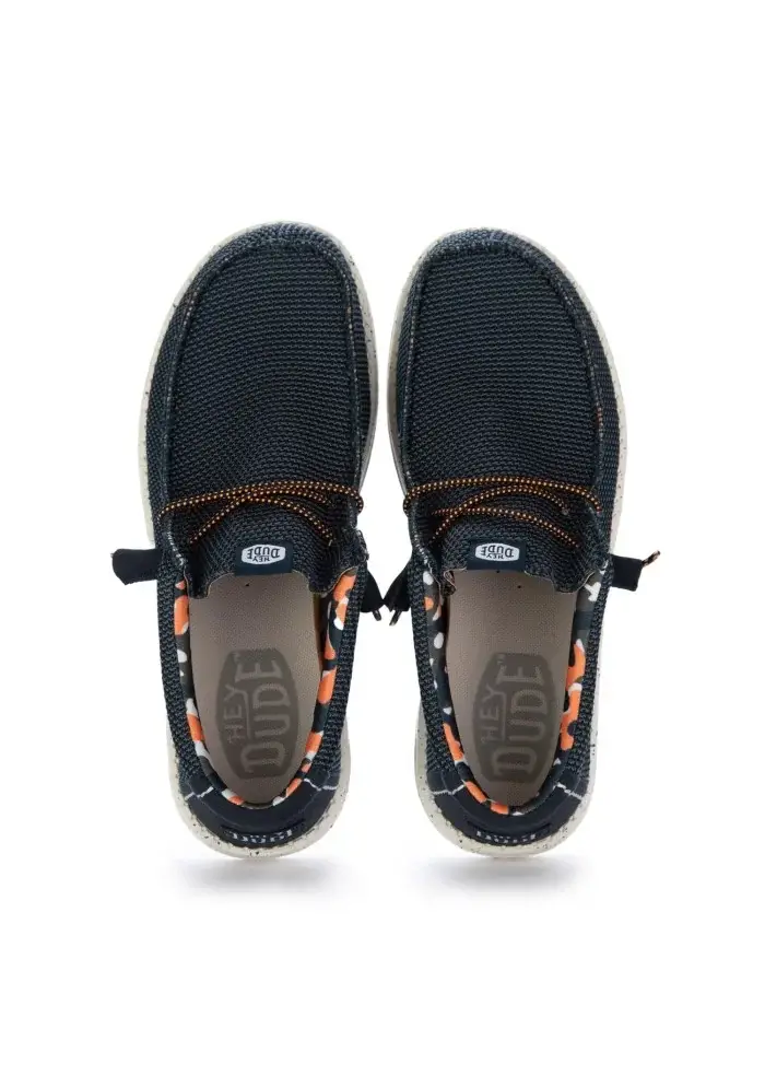 HEY DUDE | SCARPE BASSE WALLY SOX STITCH BLU Promozione
