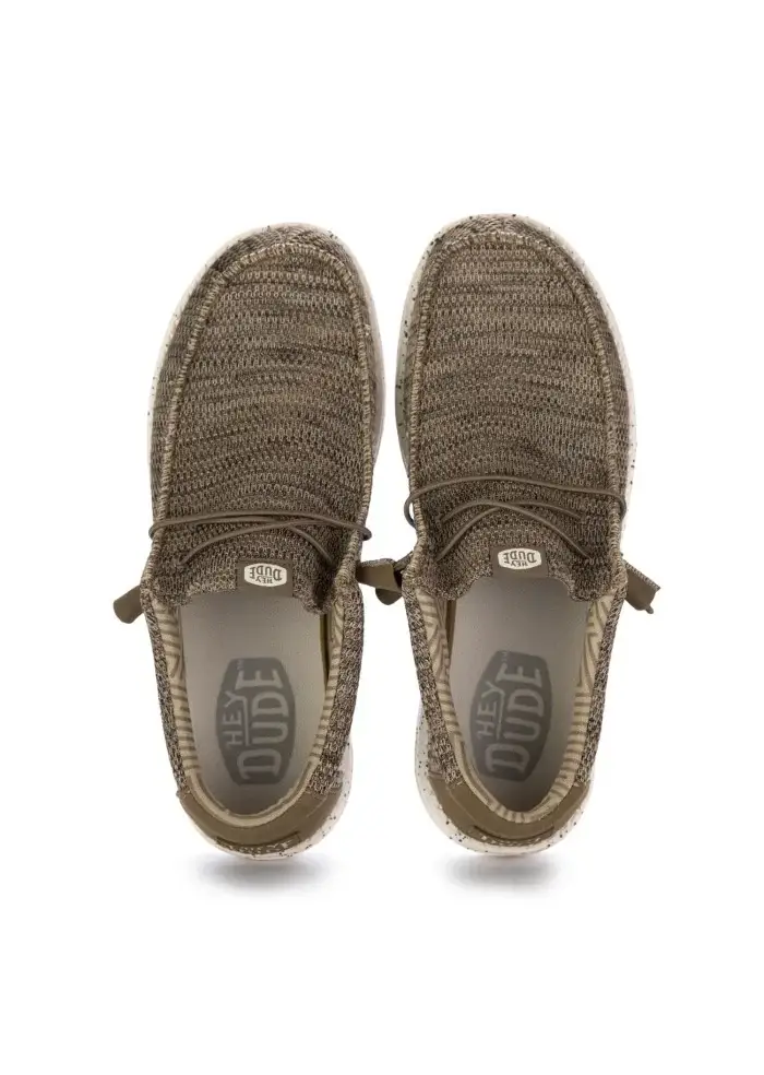 HEY DUDE | SCARPE BASSE WALLY SOX MARRONE Pezzi Unici