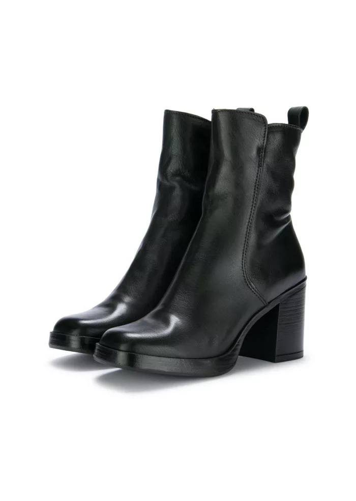 MJUS | TRONCHETTI CON TACCO PELLE VERDE SCURO Online