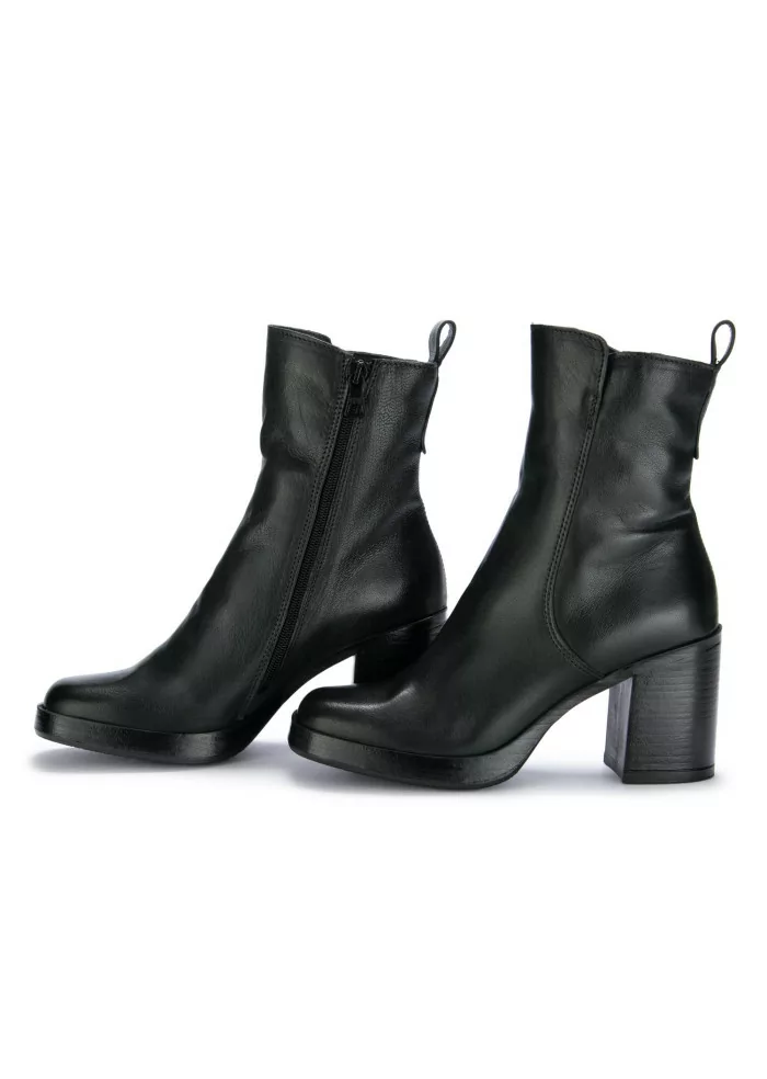 MJUS | TRONCHETTI CON TACCO PELLE VERDE SCURO Online