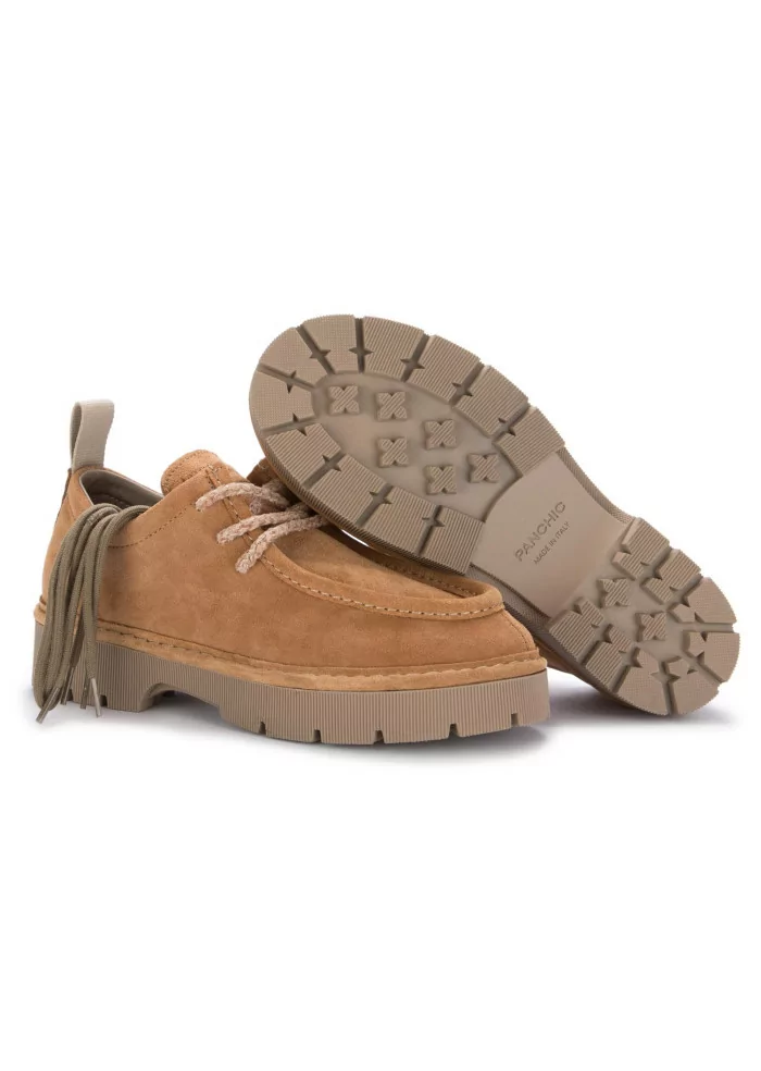 PANCHIC | SCARPE CREEPER CAMOSCIO MARRONE CHIARO Vendite Flash