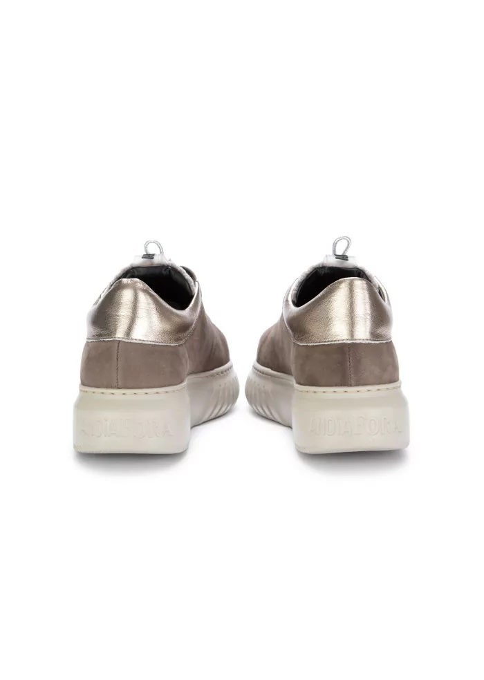ANDIA FORA | SNEAKERS LIBI PY PELLE NABUK GRIGIO SMOG Nuova