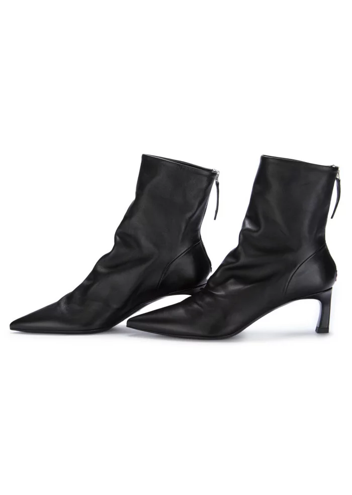 HALMANERA | STIVALI TACCO VALE 26 PELLE NERO Nuovo
