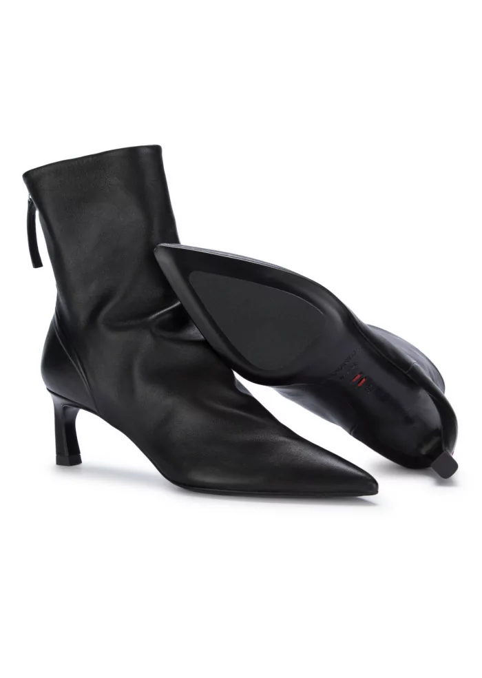 HALMANERA | STIVALI TACCO VALE 26 PELLE NERO Nuovo
