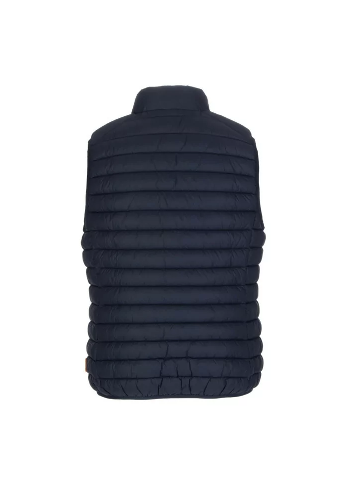 SAVE THE DUCK | GILET GIGA01 CHARLOTTE BLU Spedizione Gratuita