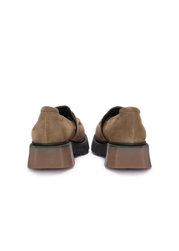 VICOLO 8 | MOCASSINI CHUNKY CAMOSCIO MARRONE In Vendita