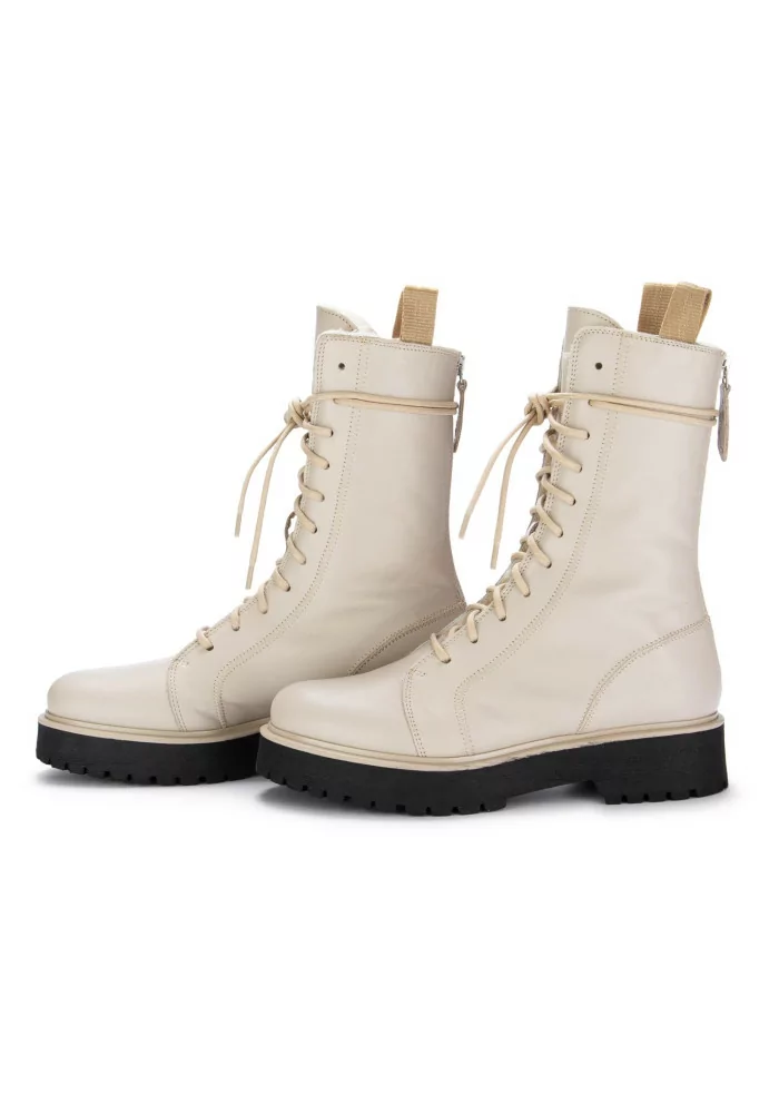 PATRIZIA BONFANTI | STIVALETTI SCORPIO FUR BIANCO PANNA In Saldo