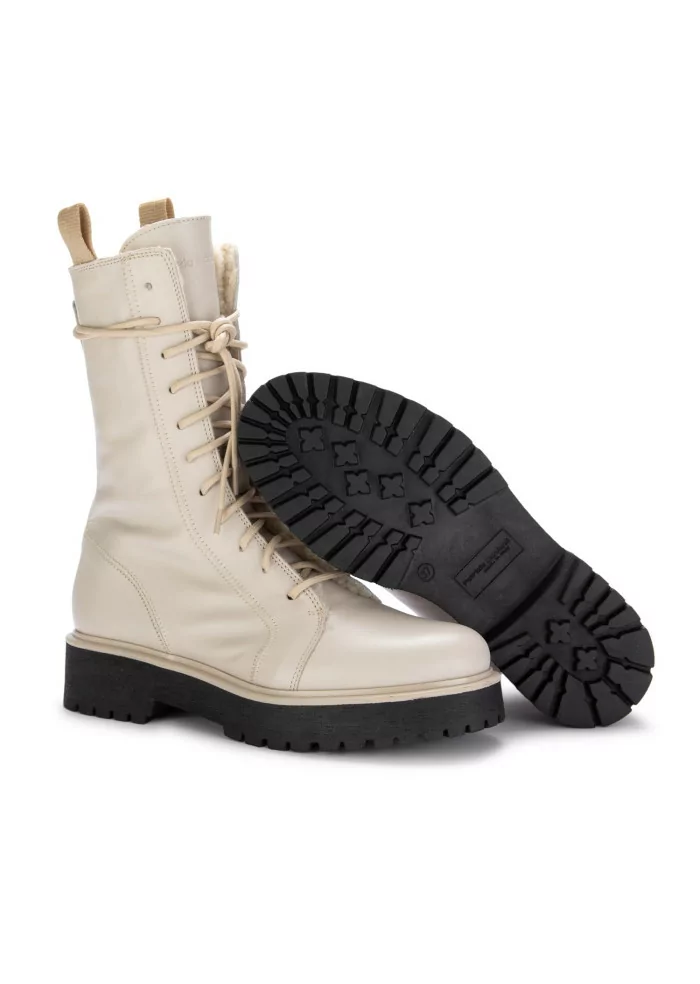 PATRIZIA BONFANTI | STIVALETTI SCORPIO FUR BIANCO PANNA In Saldo