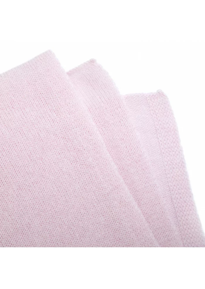 RIVIERA CASHMERE | SCIARPA RASATA CASHMERE ROSA Spedizione Gratuita