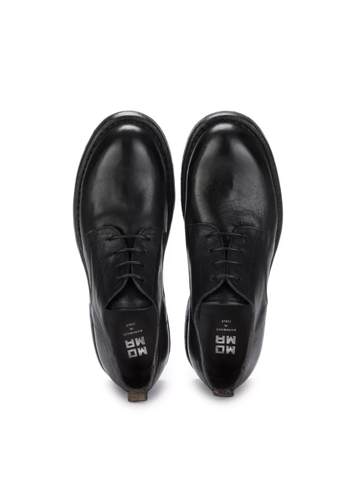 MOMA | SCARPE ALLACCIATE PELLE CUSNA NERO Qualità Garantita