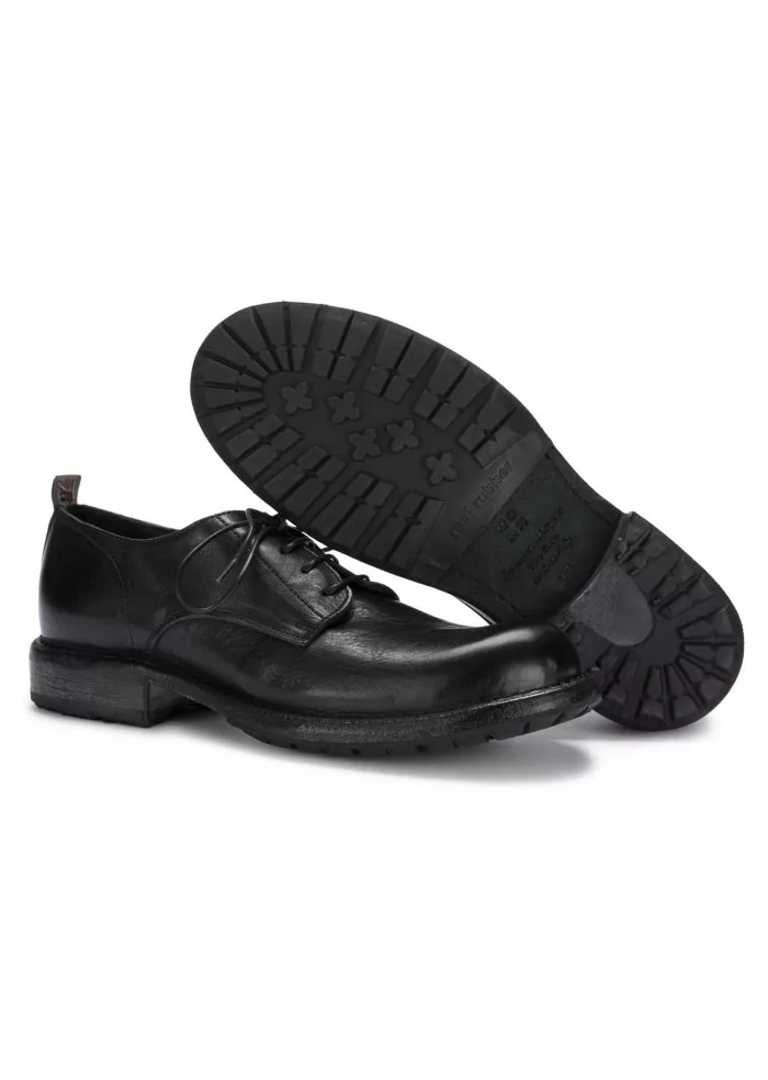 MOMA | SCARPE ALLACCIATE PELLE CUSNA NERO Qualità Garantita
