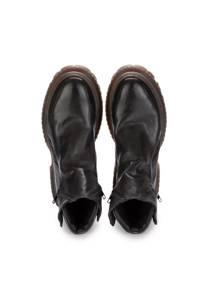 PAWELK'S | STIVALETTI CRUST ZIP MARRONE FANGO Shopping Online