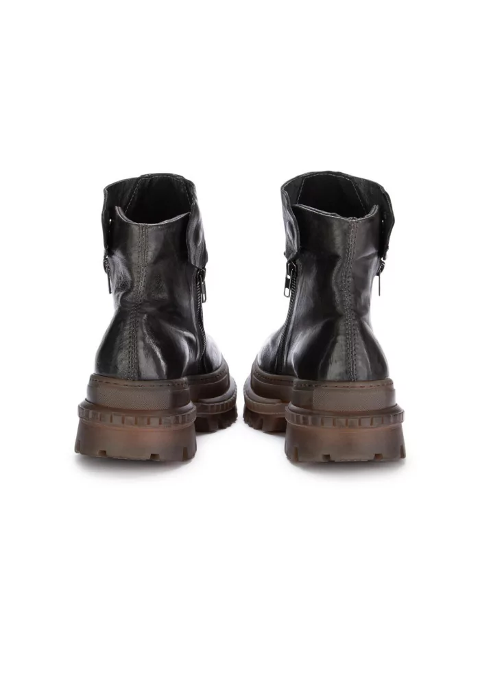 PAWELK'S | STIVALETTI CRUST ZIP MARRONE FANGO Shopping Online