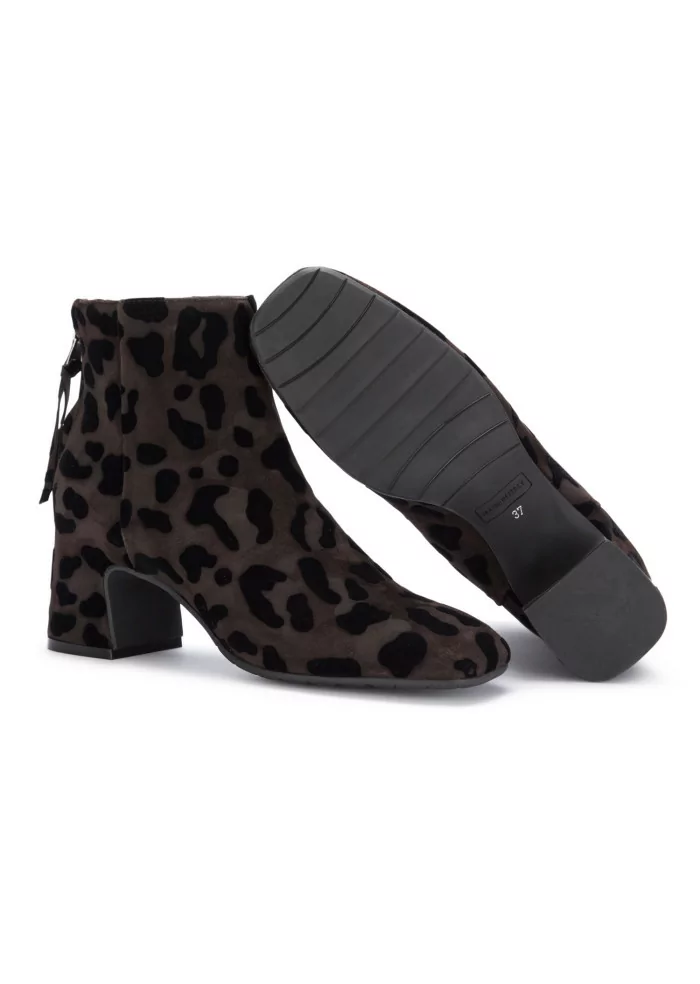 MARA BINI | STIVALETTI CON TACCO MOKA SAVANA MARRONE NERO Vendita Calda