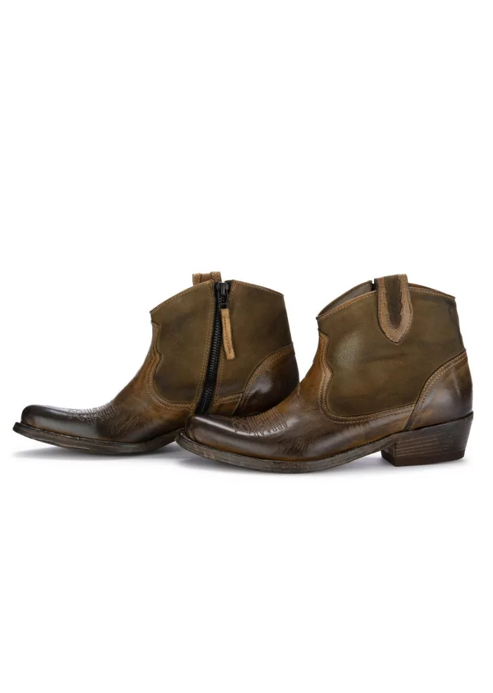 KEEP | STIVALETTI COWBOY CRUST MARRONE I Più Venduti