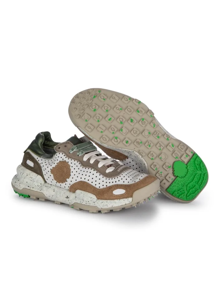 SATORISAN | SNEAKERS CHACRONA BIANCO MARRONE Negozio