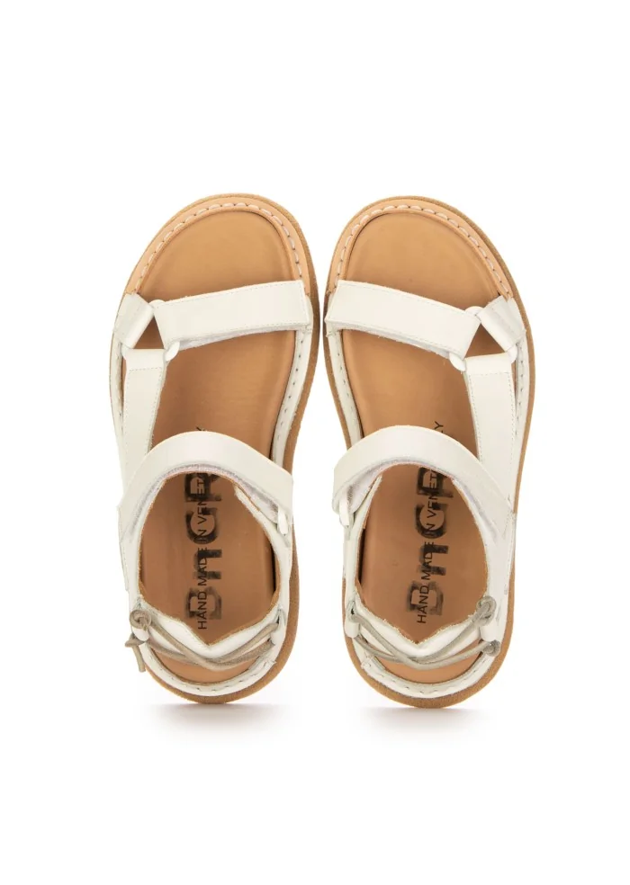 BNG REAL SHOES | SANDALI LO STILOSO BIANCO Fornitura limitata