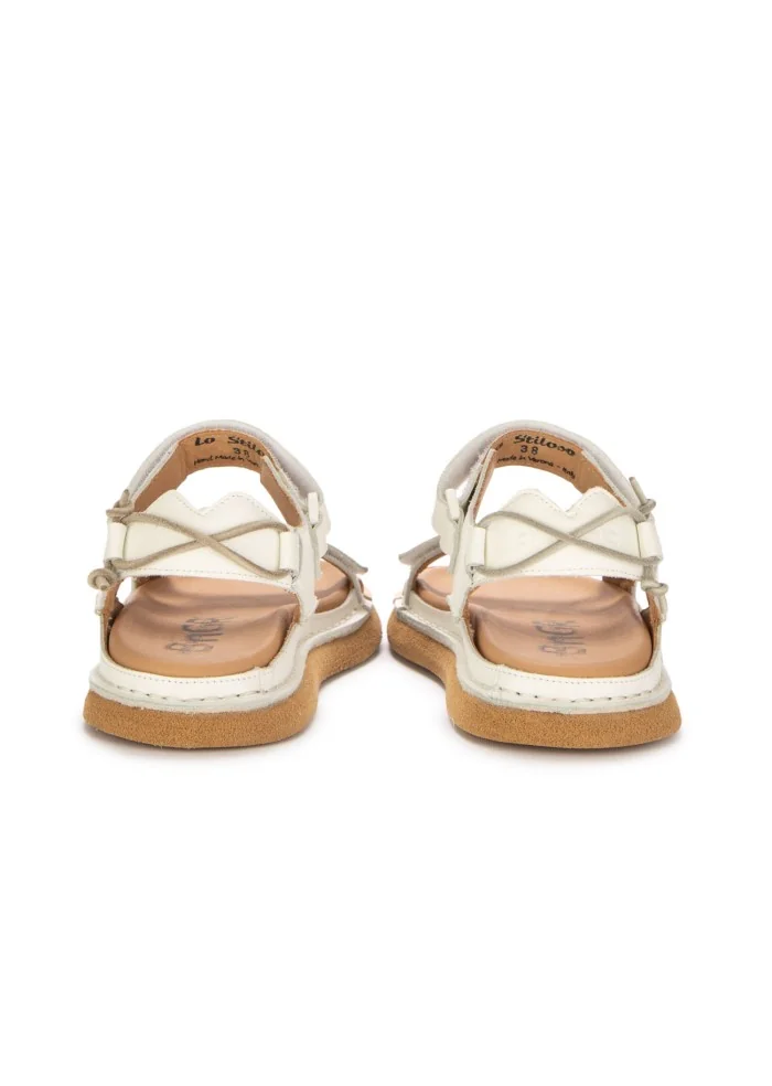 BNG REAL SHOES | SANDALI LO STILOSO BIANCO Fornitura limitata