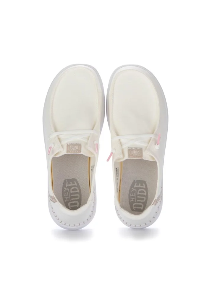 HEY DUDE | SCARPE BASSE WENDY RISE BIANCO Offerta Pasqua