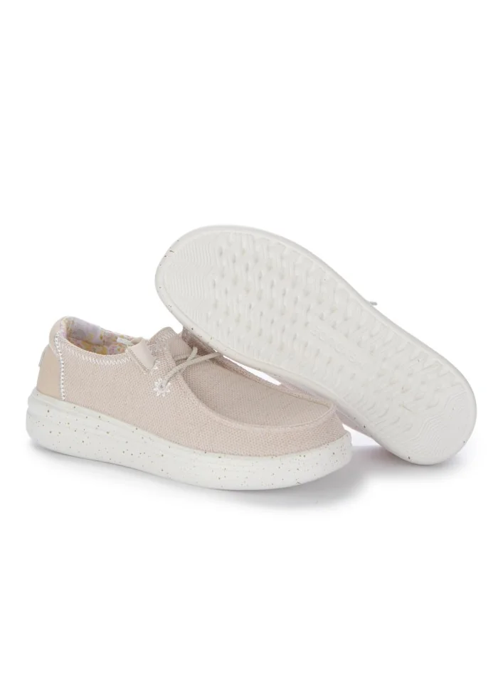 HEY DUDE | SCARPE BASSE WENDY RISE STRETCH ROSA CHIARO Offerta per la Festa della Mamma