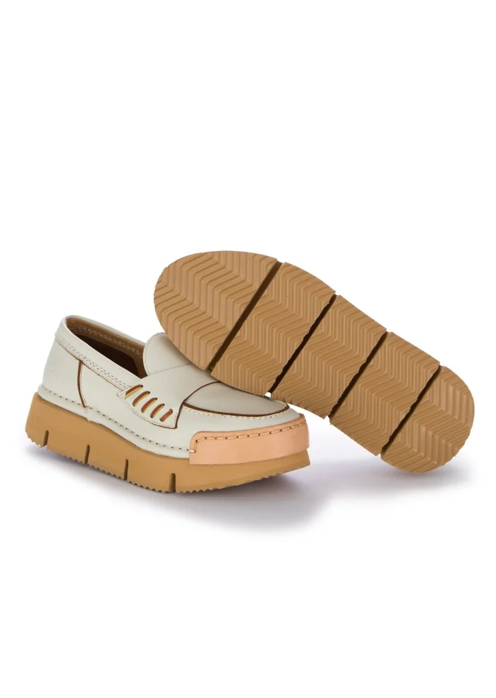 BNG REAL SHOES | MOCASSINI LA PENNY HIGH BIANCO Smaltimento dello stoccaggio
