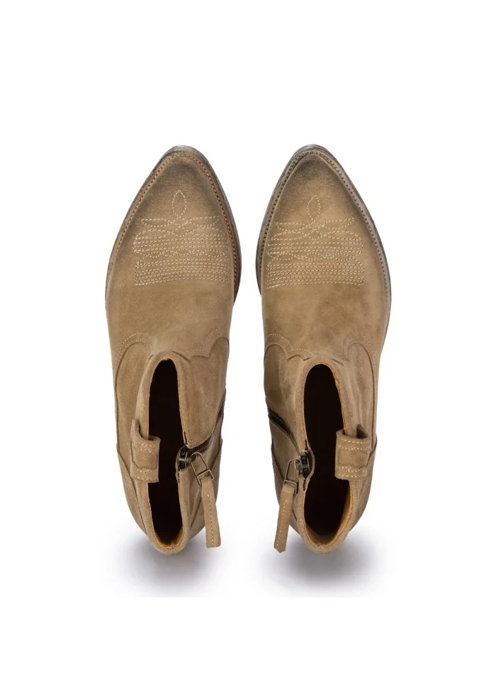 KEEP | STIVALETTI TEXANI CAMOSCIO DESERT BEIGE Latest fashion