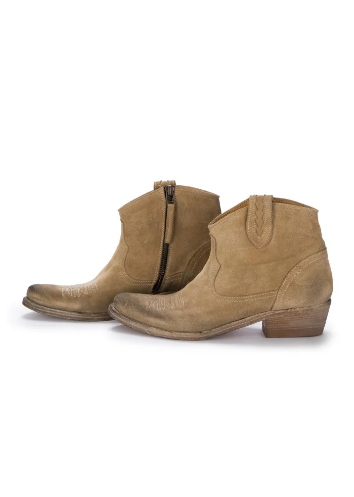 KEEP | STIVALETTI TEXANI CAMOSCIO DESERT BEIGE Latest fashion