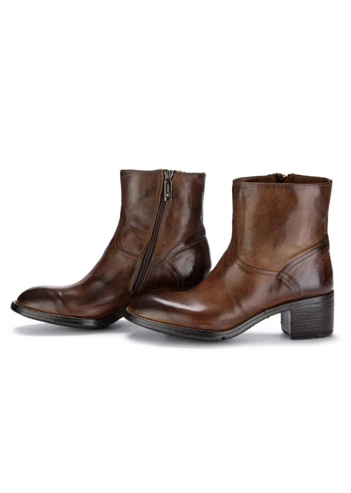LEMARGO | STIVALETTI RANCH PELLE MARRONE Offerte esclusive