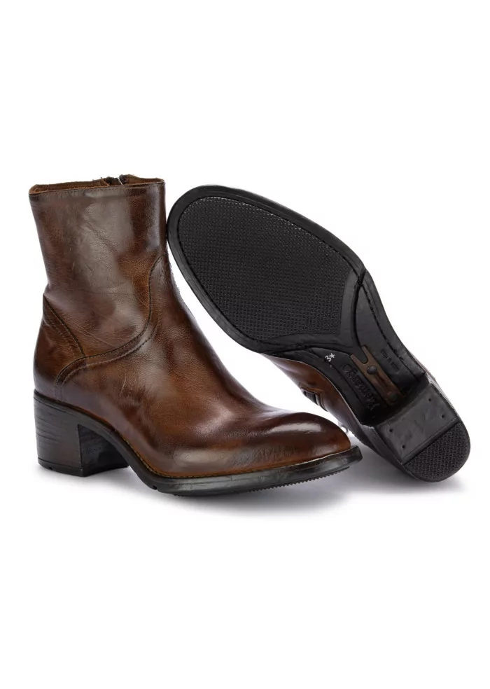 LEMARGO | STIVALETTI RANCH PELLE MARRONE Offerte esclusive