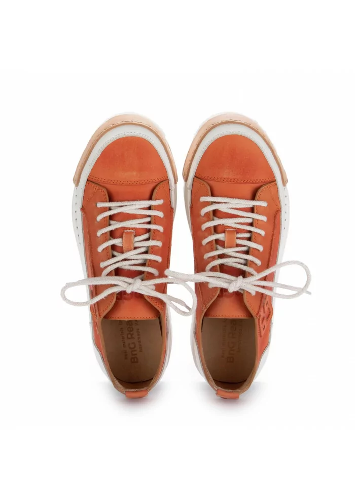 BNG REAL SHOES | SNEAKERS "L'ARANCINA" ARANCIONE BIANCO Lightning offer