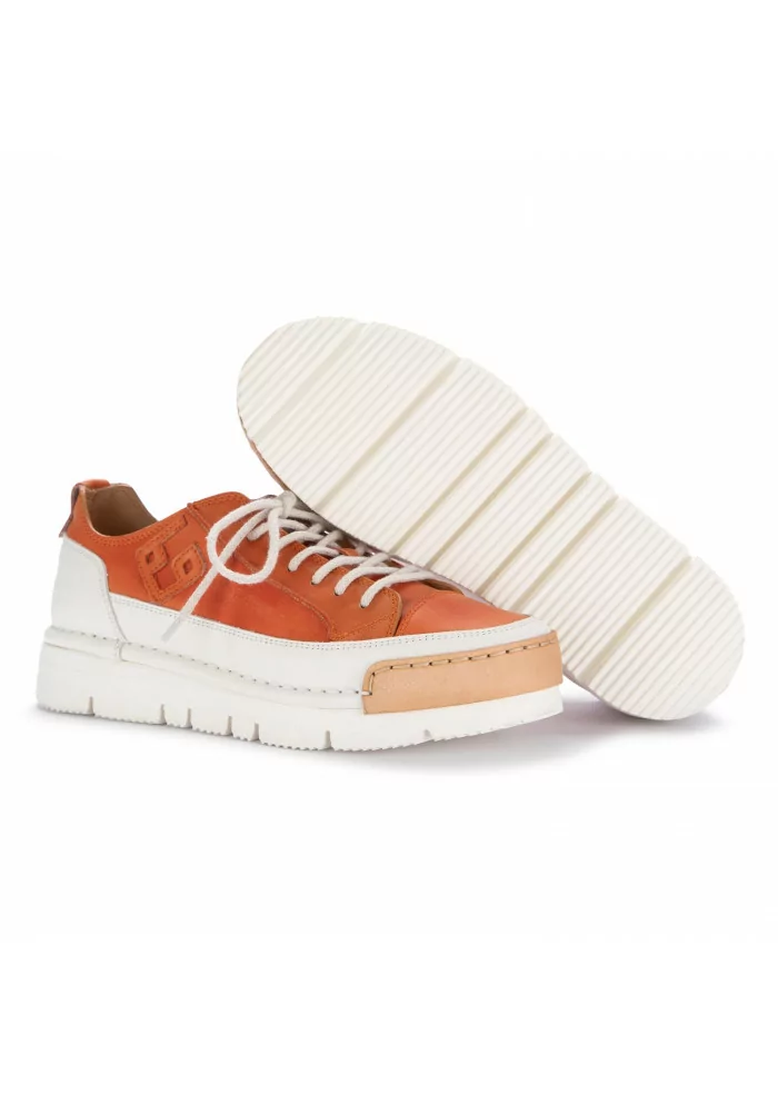 BNG REAL SHOES | SNEAKERS "L'ARANCINA" ARANCIONE BIANCO Lightning offer