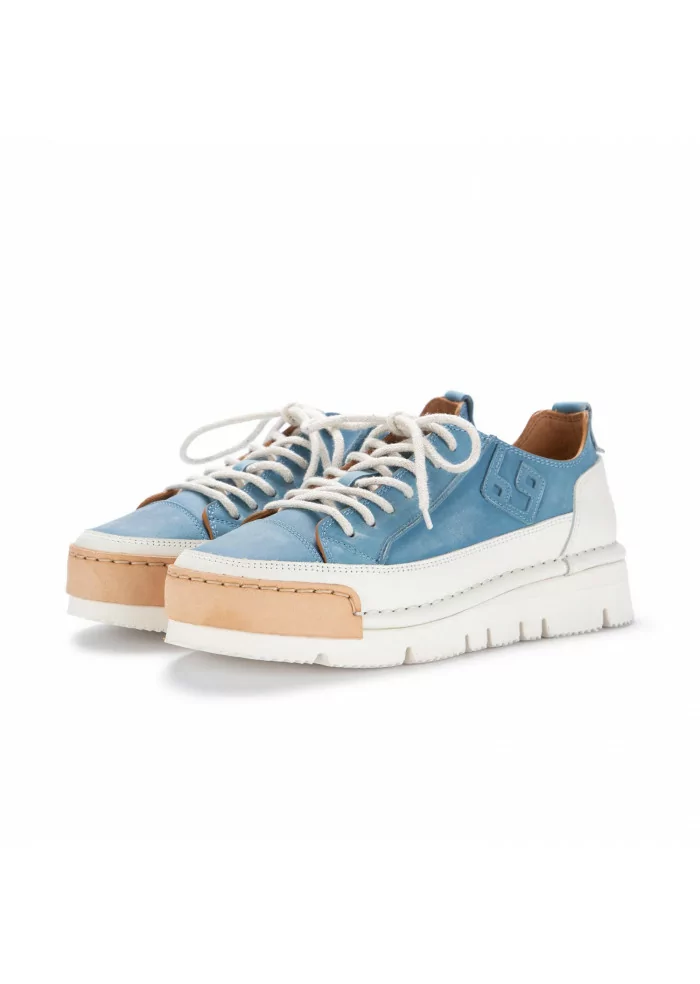 BNG REAL SHOES | SNEAKERS "LA NUVOLA" AZZURRO BIANCO Grandi sconti