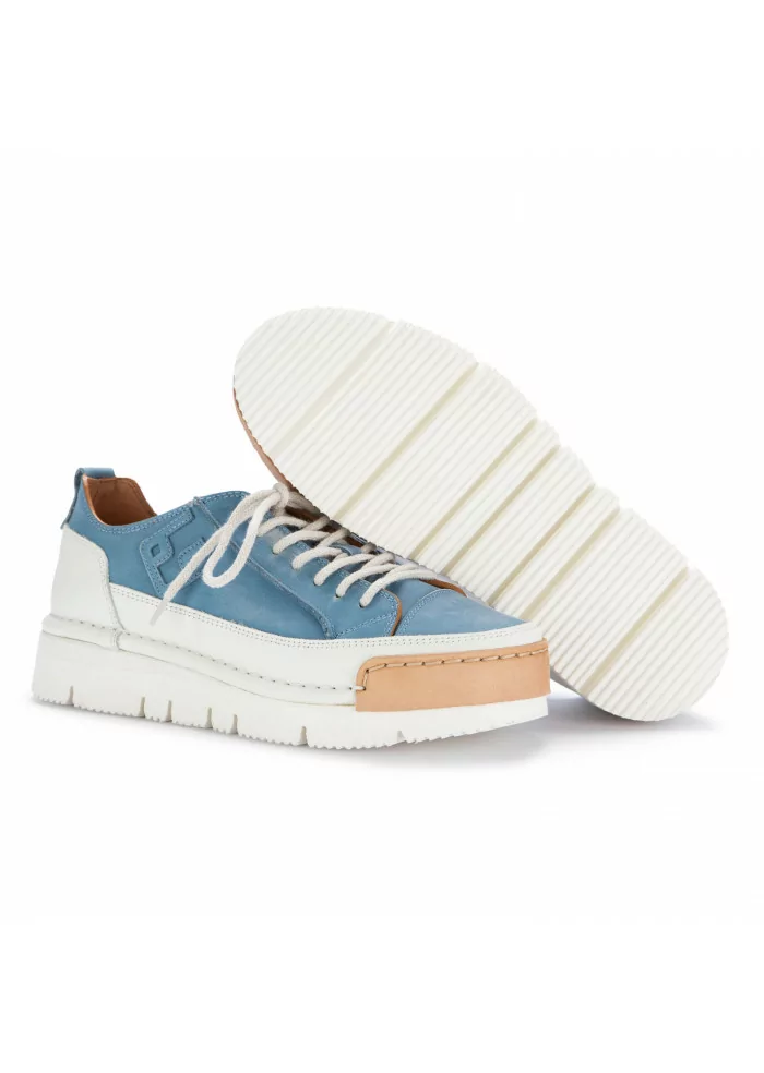 BNG REAL SHOES | SNEAKERS "LA NUVOLA" AZZURRO BIANCO Grandi sconti