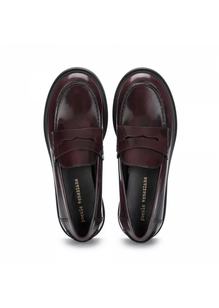 POESIE VENEZIANE | MOCASSINI DONNA JPG30N BORDEAUX Comprane uno, ottenene uno gratis