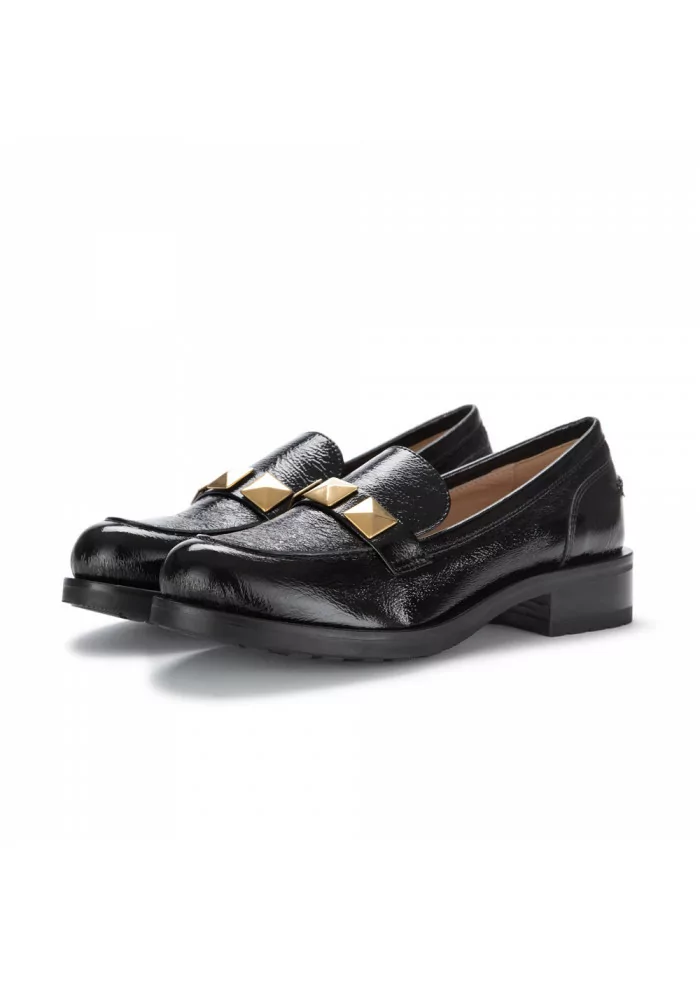 IL BORGO FIRENZE | SCARPE BASSE VERNICE FINISH NERO