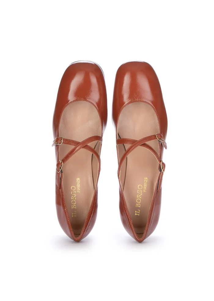IL BORGO FIRENZE | SCARPE CON TACCO HARRODS MARRONE Prezzo basso