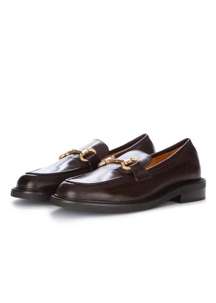 MARA BINI | MOCASSINI FRIDA SETA MARRONE Super Saving Price