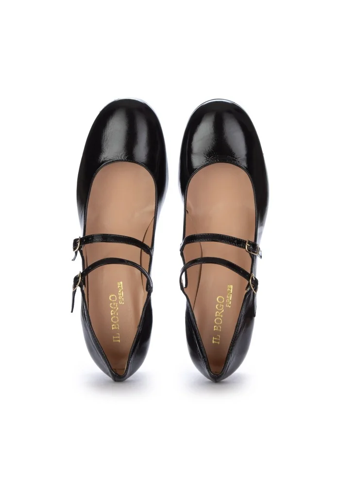 IL BORGO FIRENZE | SCARPE CON TACCO HARRODS NERO Ultimo giorno