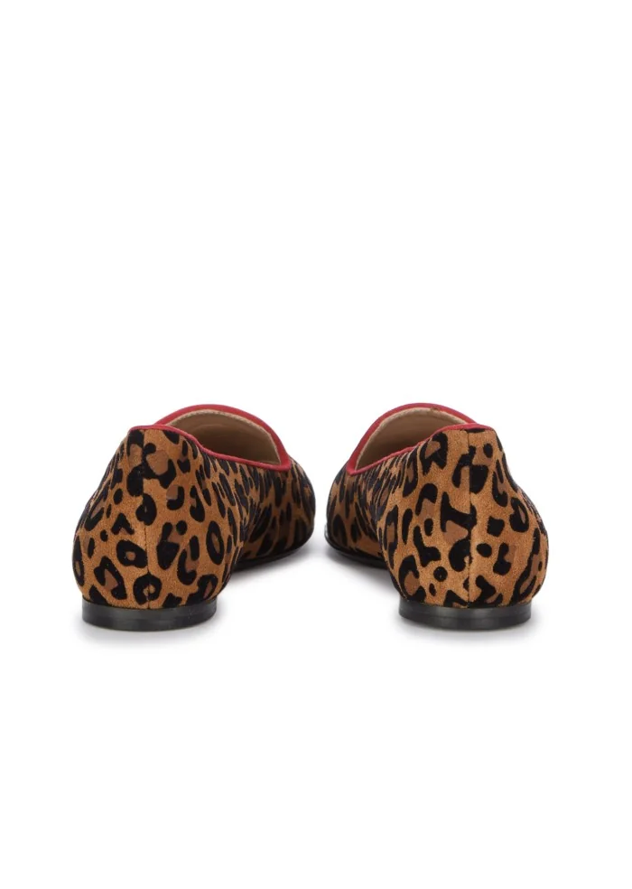 IL BORGO | BALLERINE LEOPARDINO MARRONE NERO ROSSO Fino al 60% di sconto