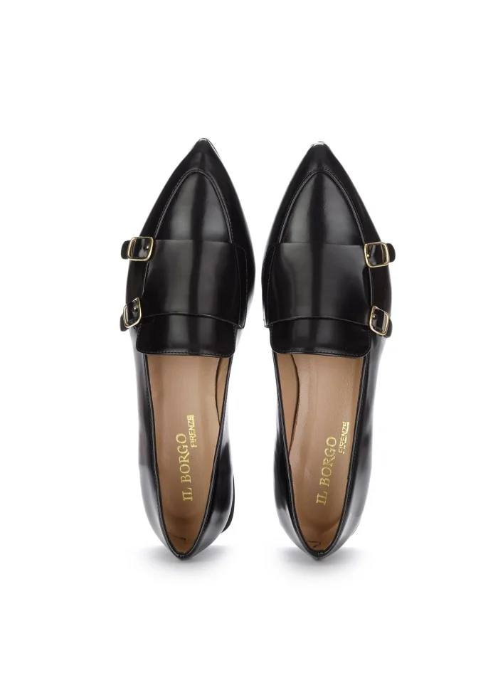 IL BORGO FIRENZE | SCARPE BASSE CINTURINI NERO Fino al 65% di sconto